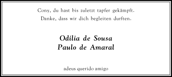 Traueranzeige von Conrad Austermann von Medienhaus Bauer