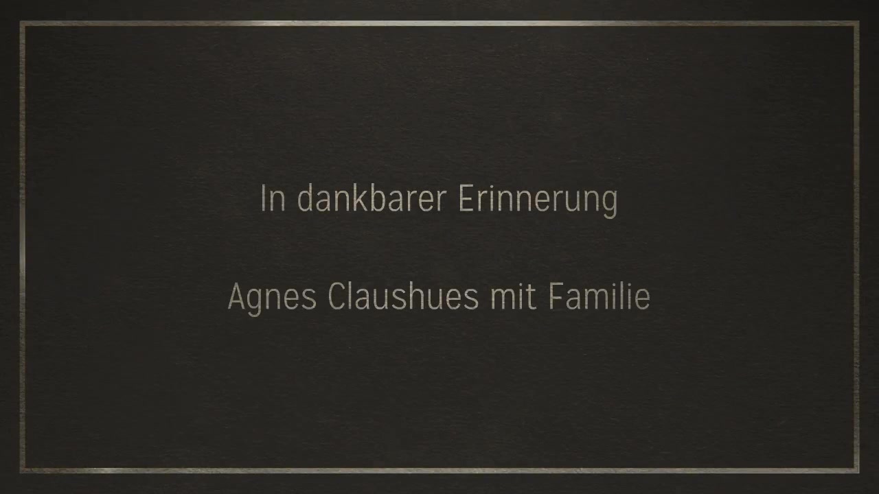 Video zur Traueranzeige 1